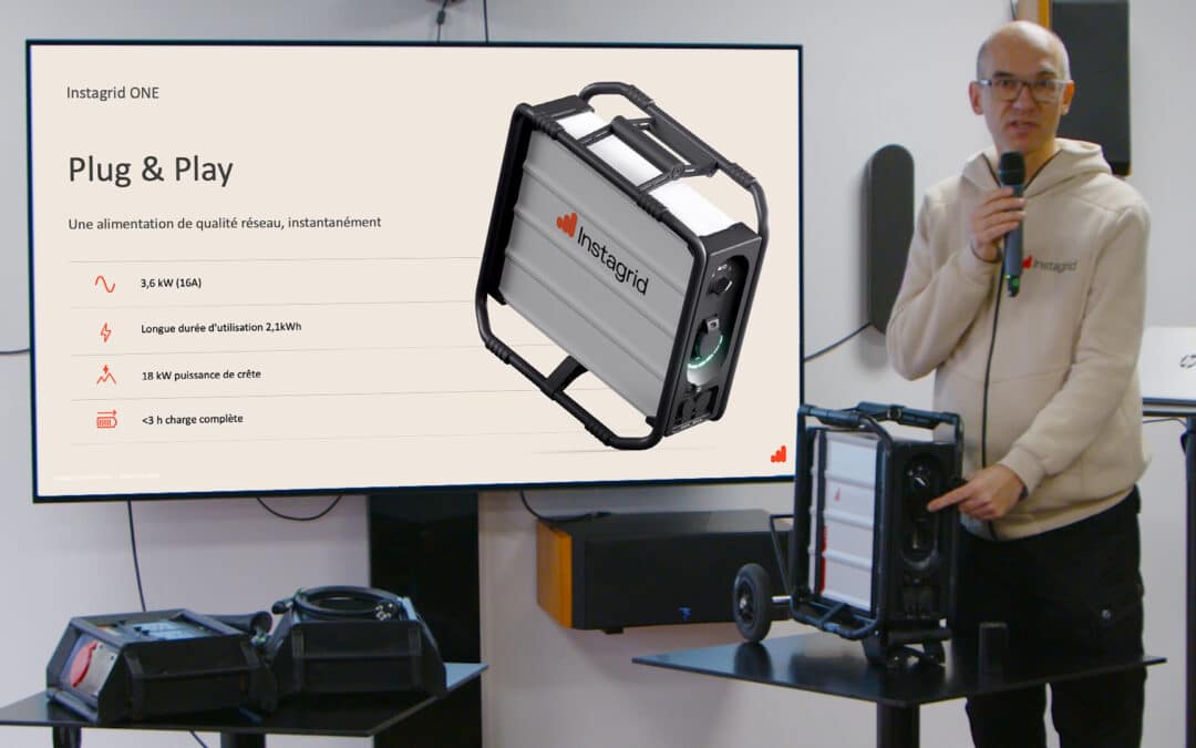 CaféS Techniques – Instagrid – Énergie portable et suivi énergétique pour des tournages plus responsables