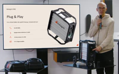 CaféS Techniques – Instagrid – Énergie portable et suivi énergétique pour des tournages plus responsables