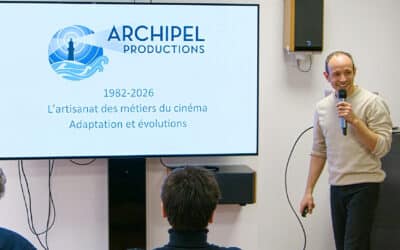 CaféS Techniques – Archipel Productions – L’artisanat des métiers du cinéma, adaptation et évolutions