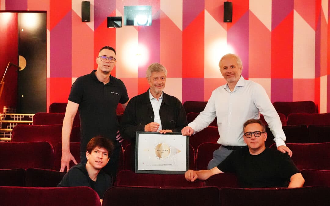 Le Studio du cinéma Elysées Lincoln labellisé Excellence par la CST