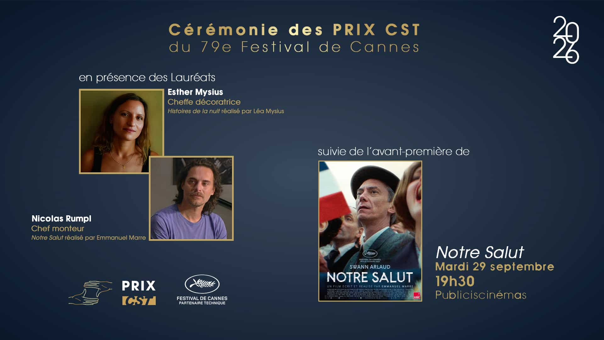 PRIX CST – Ceremonie 2026