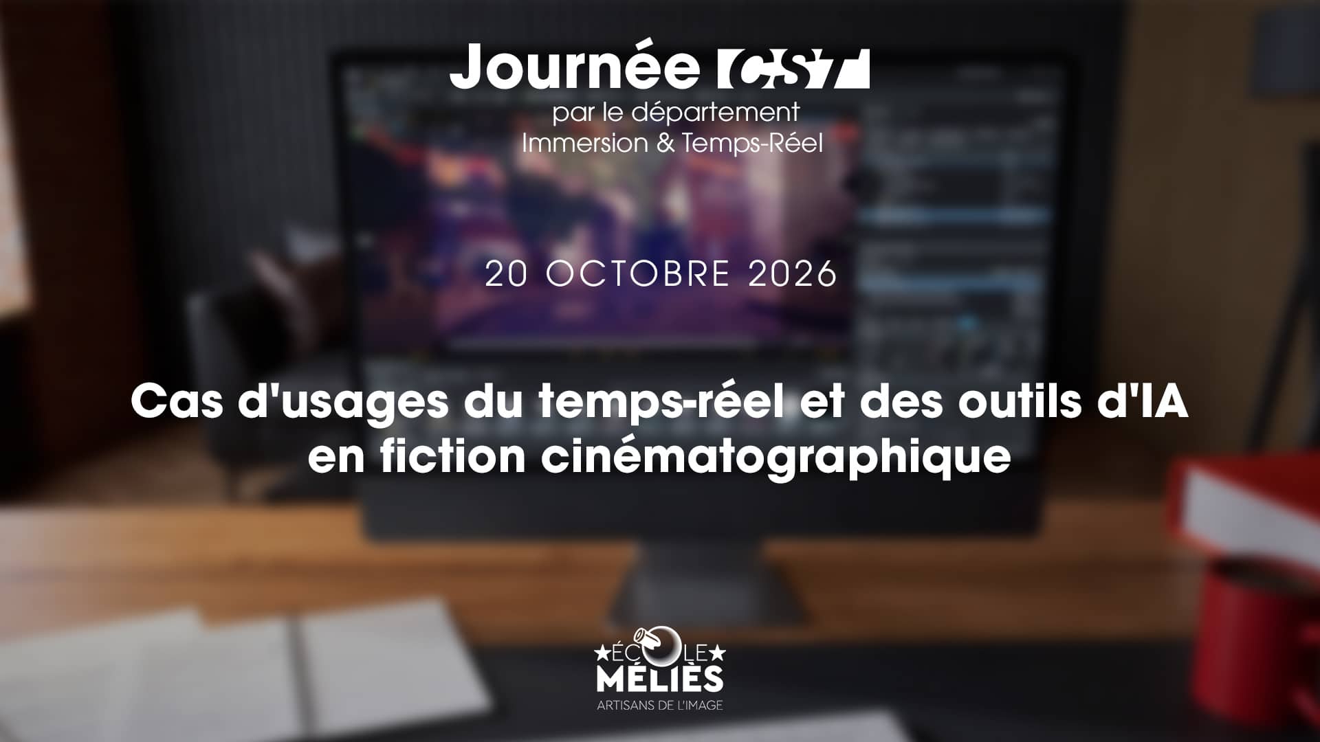 Journée CST – Cas d&rsquo;usages du temps-réel et des outils d&rsquo;IA en fiction cinématographique avec l&rsquo;École Méliès